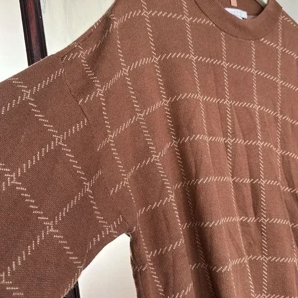 Lunya checked mock neck sweater - Picture 6 of 7